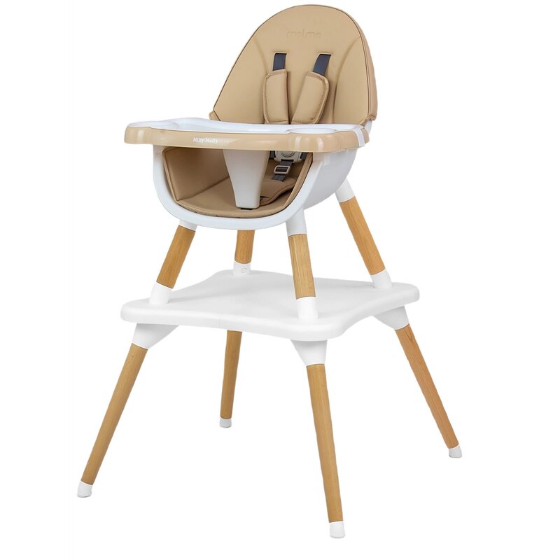Krzesełko do karmienia MILLY MALLY Malmo Beżowy