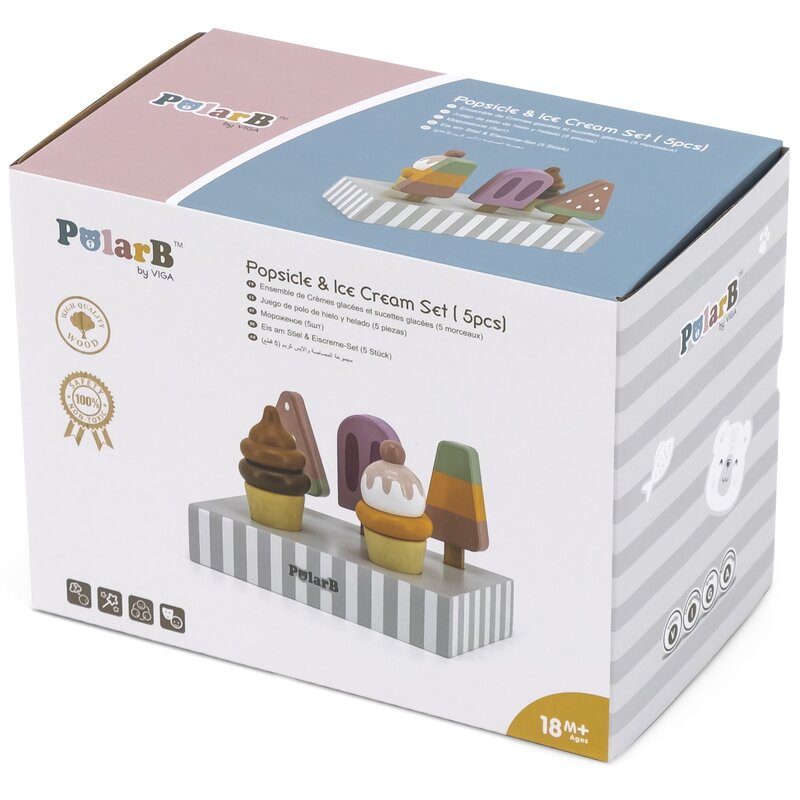 Zabawka VIGA PolarB Zestaw lodów 44057