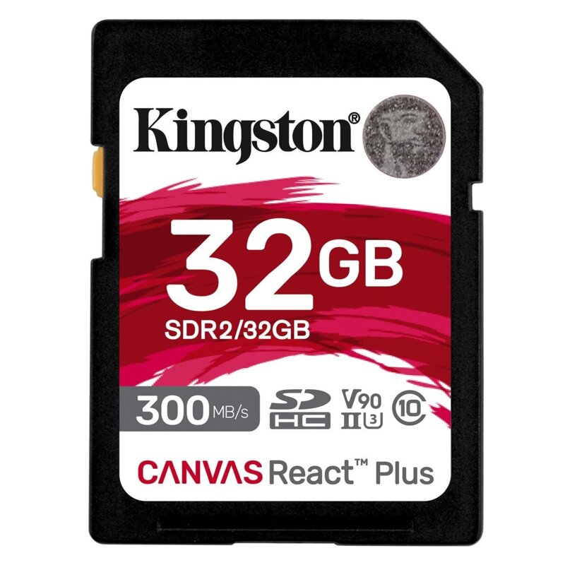 Karta pamięci KINGSTON Canvas React Plus SDHC 32GB