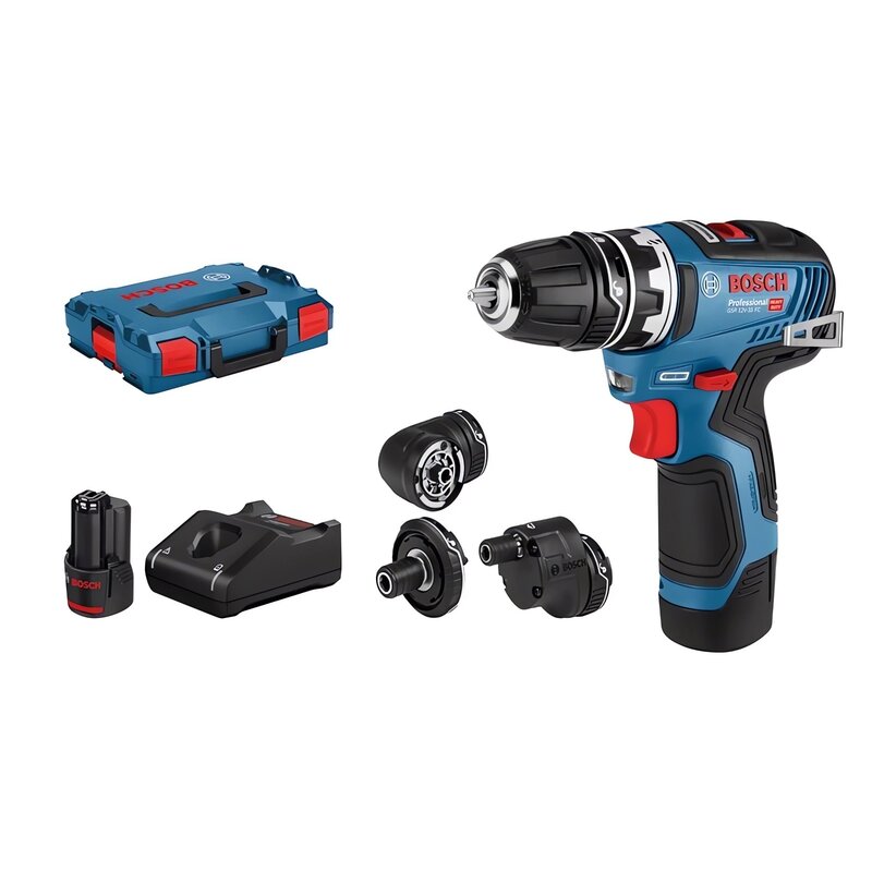 Wiertarko-wkrętarka BOSCH Professional GSR 12V-35 FC 06019H3000 zestaw akumulatorów