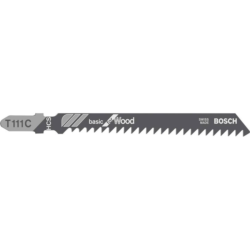 Zestaw brzeszczotów BOSCH T111C Basic for Wood (100 szt.)