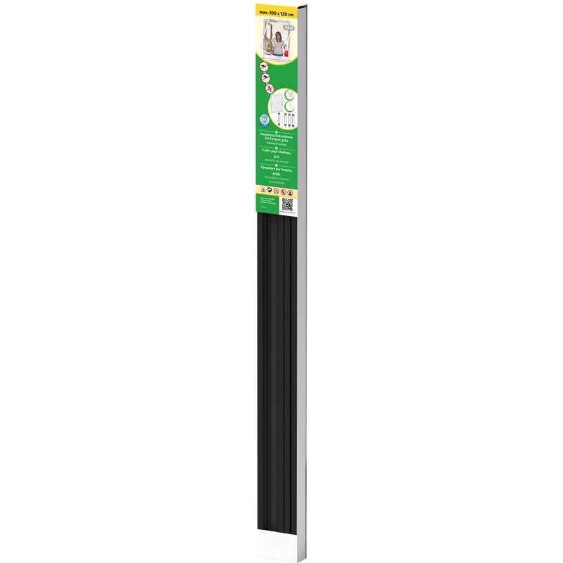 Moskitiera EASY LIFE 000-2012 (100 x 120 cm) Antracytowy