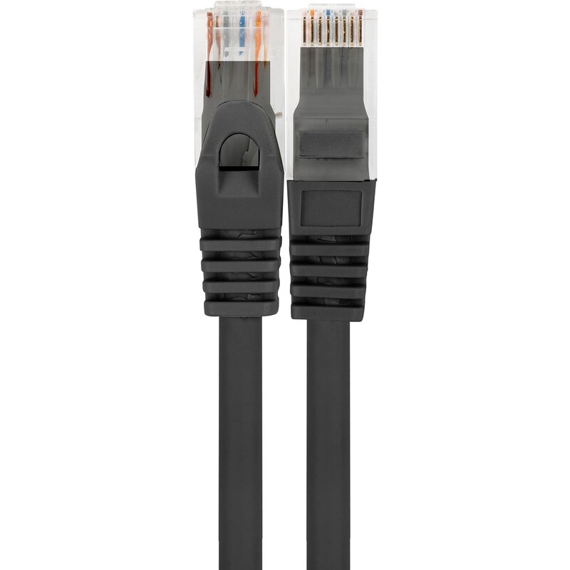 Kabel RJ-45 - RJ-45 LANBERG PCU6-10CU-0500-BK 5 m