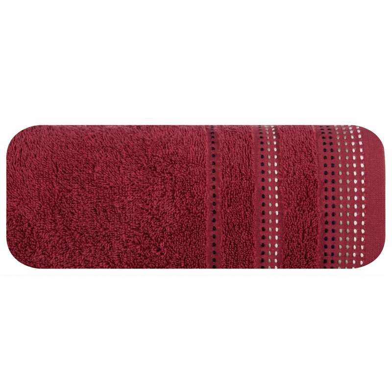Ręcznik Pola 70 x 140 cm Bordowy