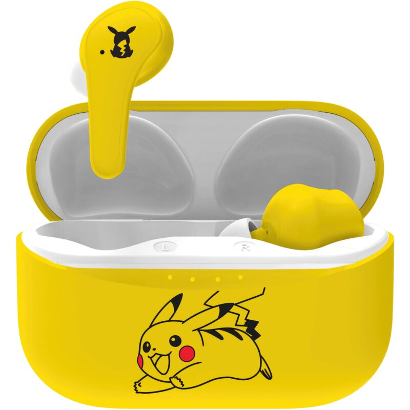 OTL Technologies Pokémon Pikachu TWS Earphones Dla Dzieci Dokanałowe Bluetooth 5.3 Żółty