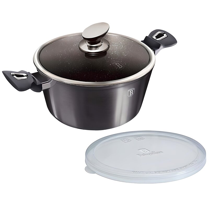 Garnek BERLINGER HAUS Metallic Line Carbon Pro Edition HAUS BH-6892 2.5L