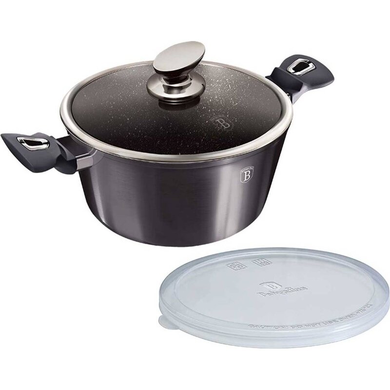 Garnek BERLINGER HAUS Metallic Line Carbon Pro Edition BH-6894 6.1L