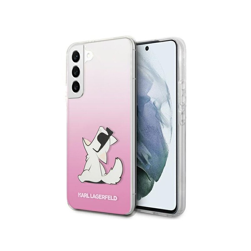 Etui KARL LAGERFELD Choupette Fun do Samsung Galaxy S22+ Różowy