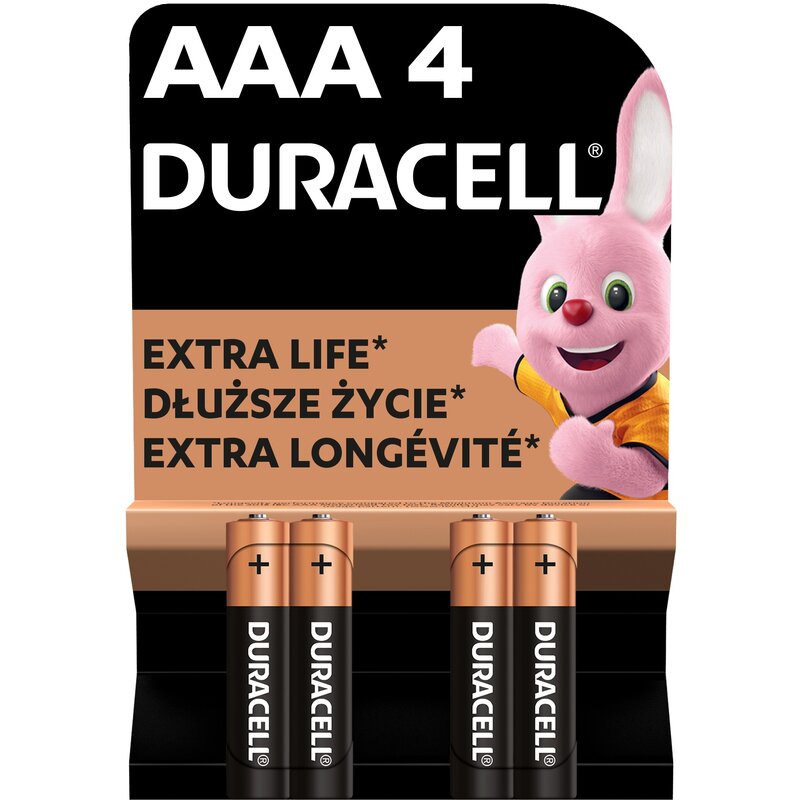 Duracell Basic AAA/LR03 4 szt.
