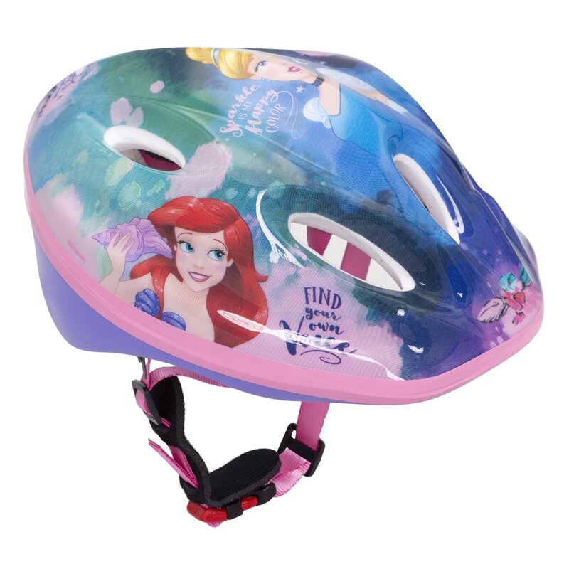 Kask DISNEY Princess Wielokolorowy Dla Dzieci (rozmiar 52-56)