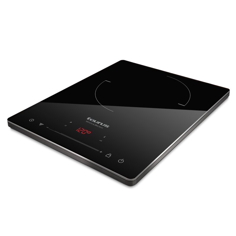Kuchenka indukcyjna nastawna Taurus Darkfire | 2000 W | timer 3h | sterowanie dotykowe | czarny
