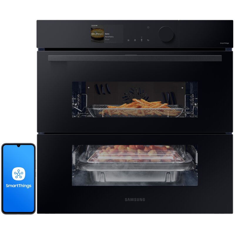 Samsung NV7B6785KAK Dual Cook Termoobieg AirFry Zdalne sterowanie Czarny