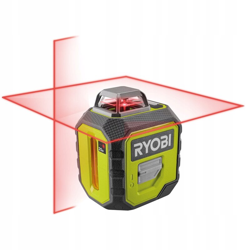 Poziomica laserowa / laser płaszczyznowy czerwony 360°