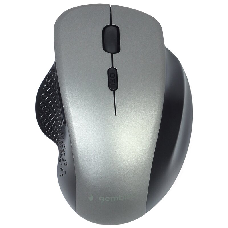 Mysz GEMBIRD MUSW-6B-02-BG Czarno-szary