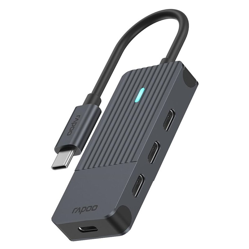 Hub RAPOO UCH-4002 USB Typu C, Pasywny
