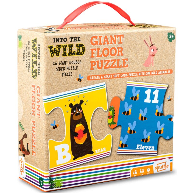 Puzzle CARTAMUNDI Alfabet i cyfry 108661990 (26 elementów)