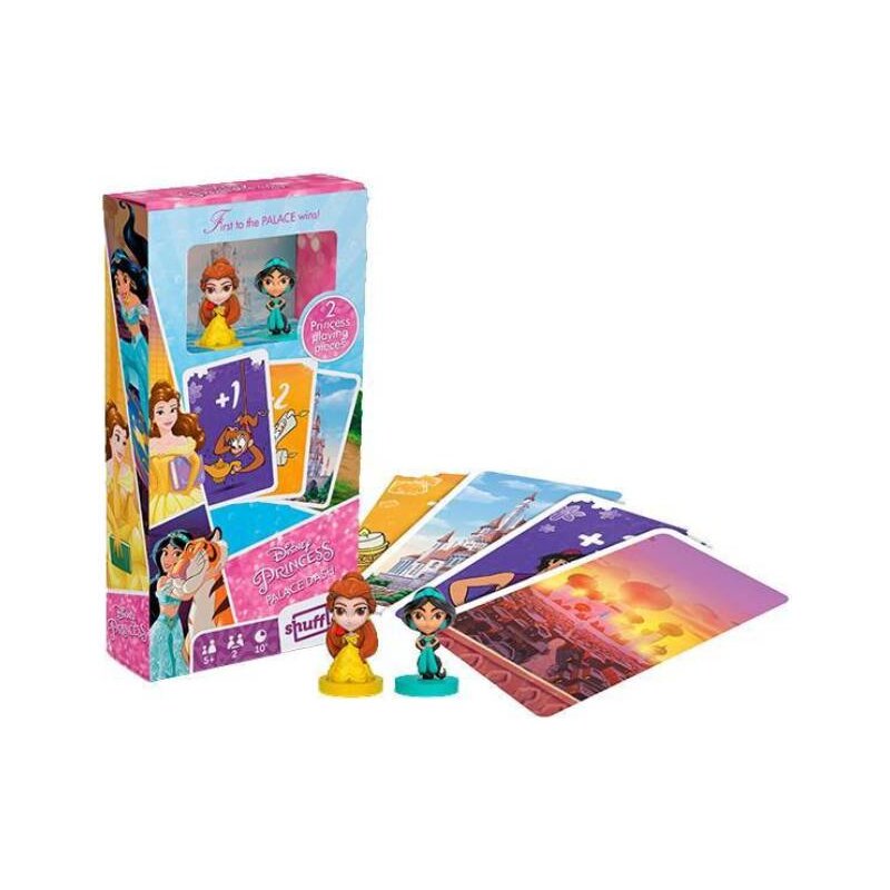 Gra karciana CARTAMUNDI Shuffle Disney Princess Księżniczki + figurki