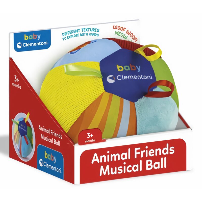Zabawka interaktywna CLEMENTONI Piłka Zwierzątka 17475