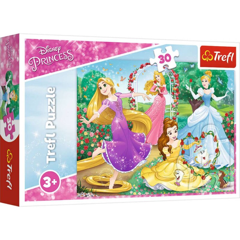 Puzzle TREFL Disney Princes Być księżniczką 18267 (30 elementów)