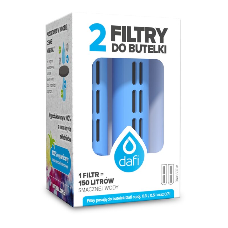 Wkład filtrujący DAFI Soft Niebieski (2 szt.)