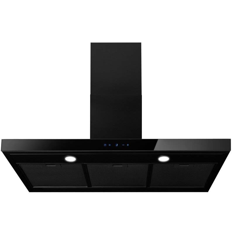 Okap AFRELLI AW-6 Nuvola 90 Czarny 672m3/h 57dB klasa B