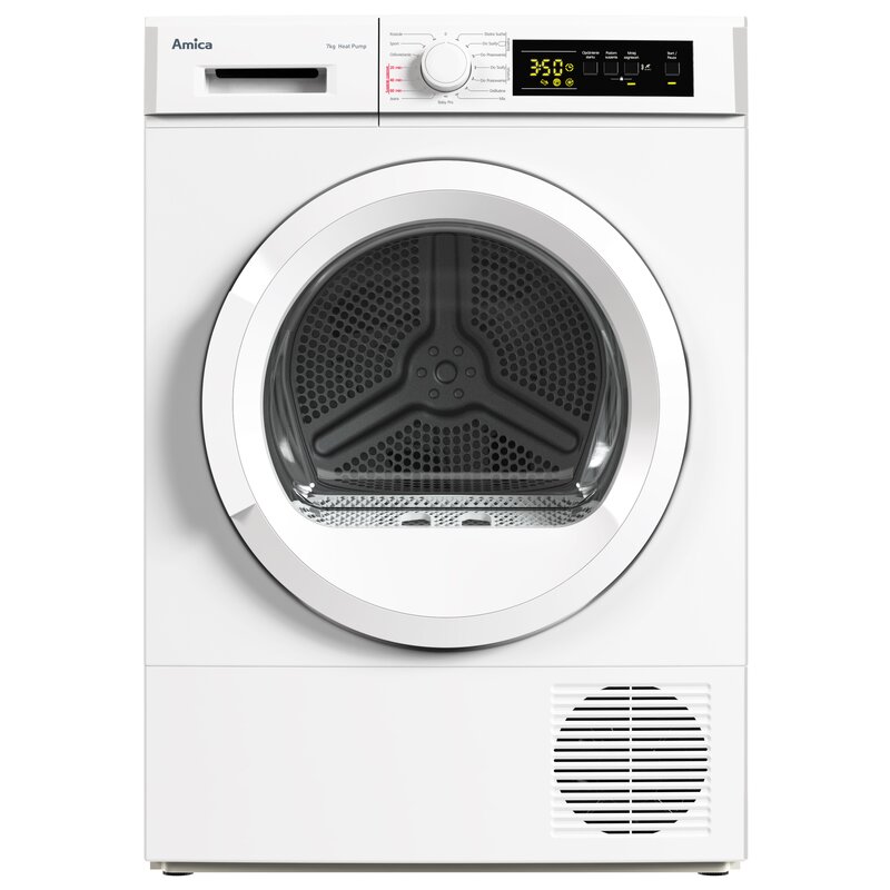 Suszarka AMICA ADS71LD slim 46 cm z pompą ciepła 7kg
