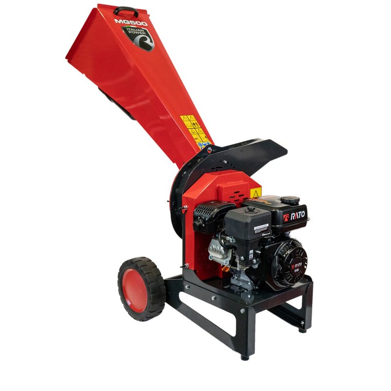 Rozdrabniacz do gałęzi RATO MG500 spalinowy 3.8kW średnica cięcia 50mm