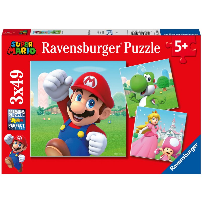 Puzzle RAVENSBURGER Super Mario 5186 (147 elementów)