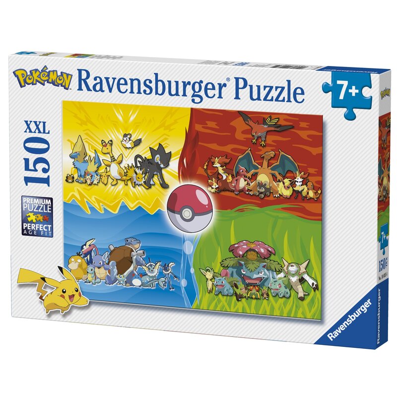 Puzzle RAVENSBURGER Pokémon 10035 (150 elementów)