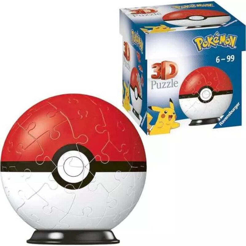 Puzzle 3D RAVENSBURGER Pokemon 11256 (54 elementy)