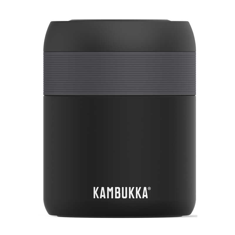 Termos na jedzenie KAMBUKKA Bora Czarny 600 ml
