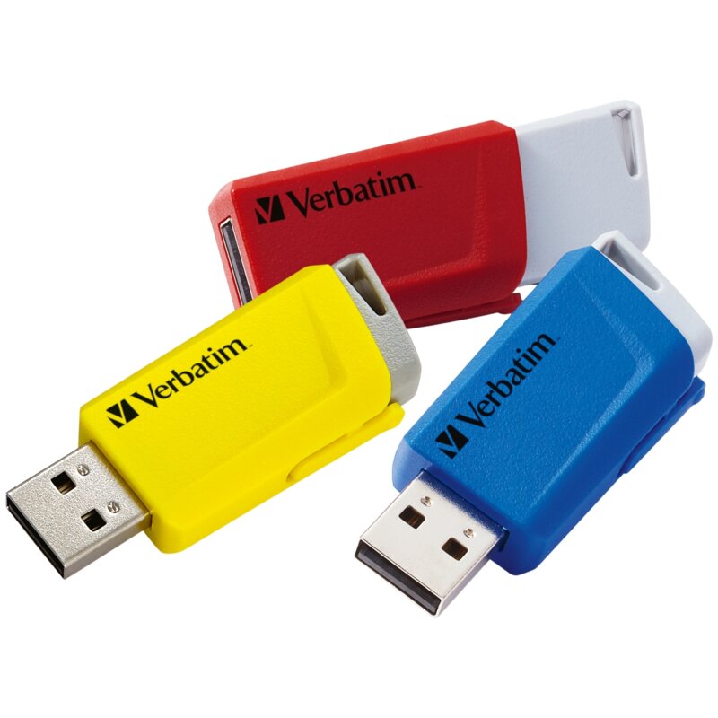 Verbatim 16GB Store 'n' Click USB 3.0 (3-pack)