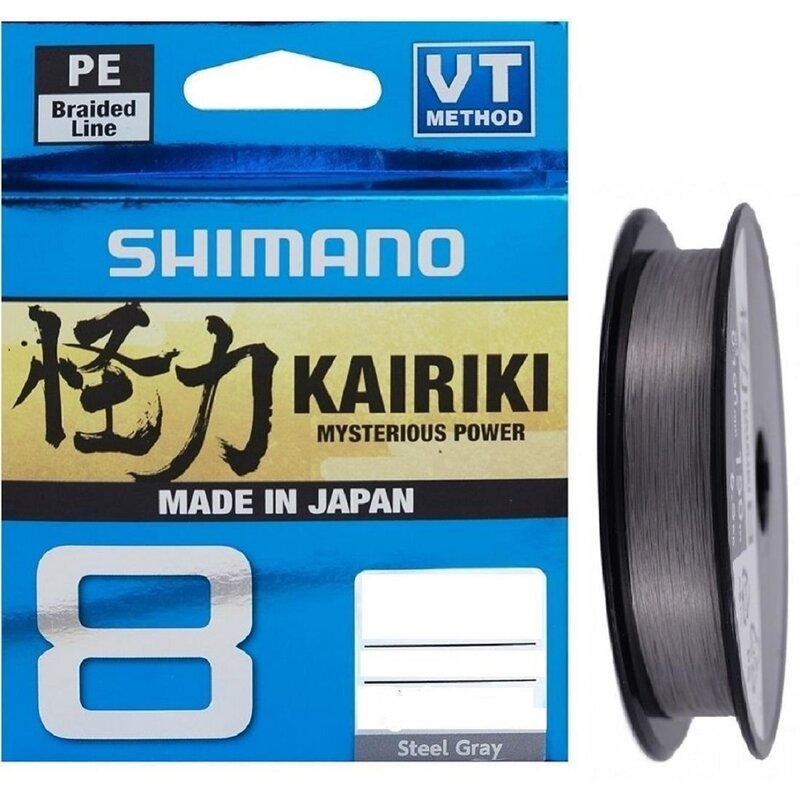 Plecionka SHIMANO Kairiki 8 0.06 mm / 150 m Szary