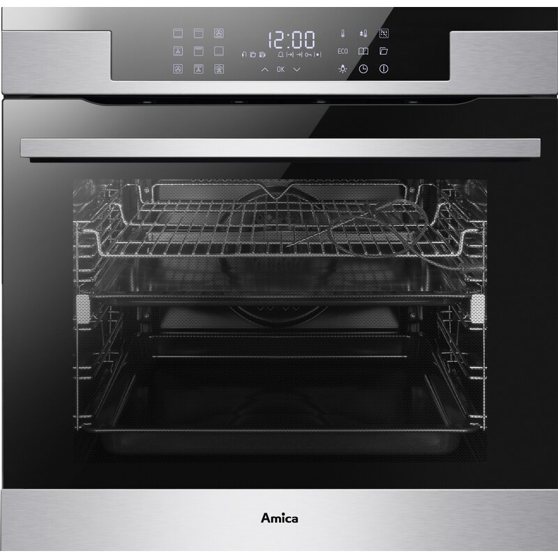 Piekarnik AMICA ED97599XA+ X-TYPE Steam PO OpenUp Elektryczny parowy Inox A+ Termosonda