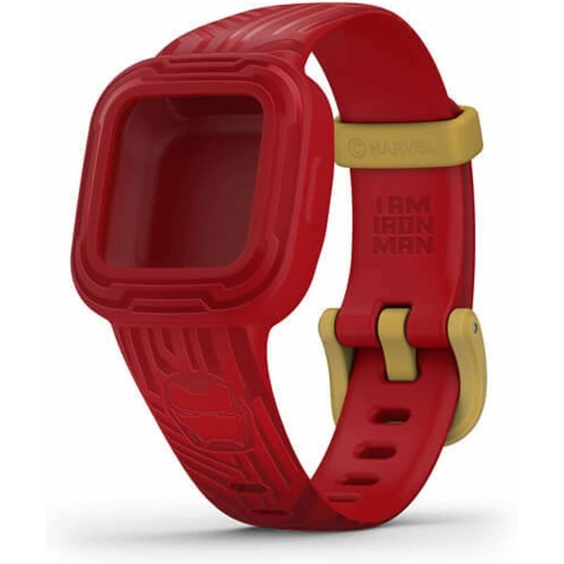 Garmin Vivofit jr. 3 Marvel Iron Man Czerwony