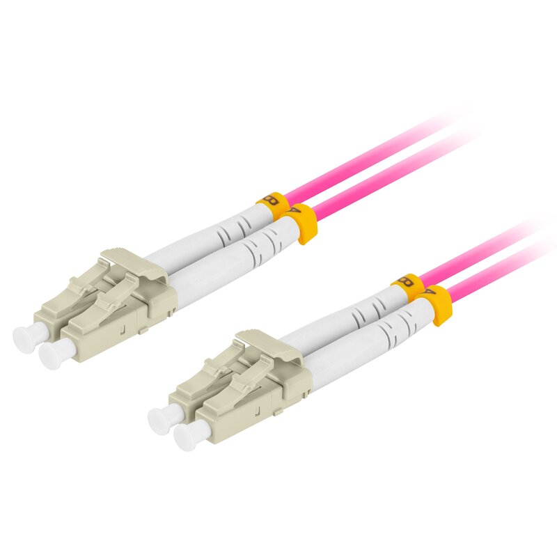 Kabel patchcord LANBERG FO-LULU-MD41-0050-VT 5 m