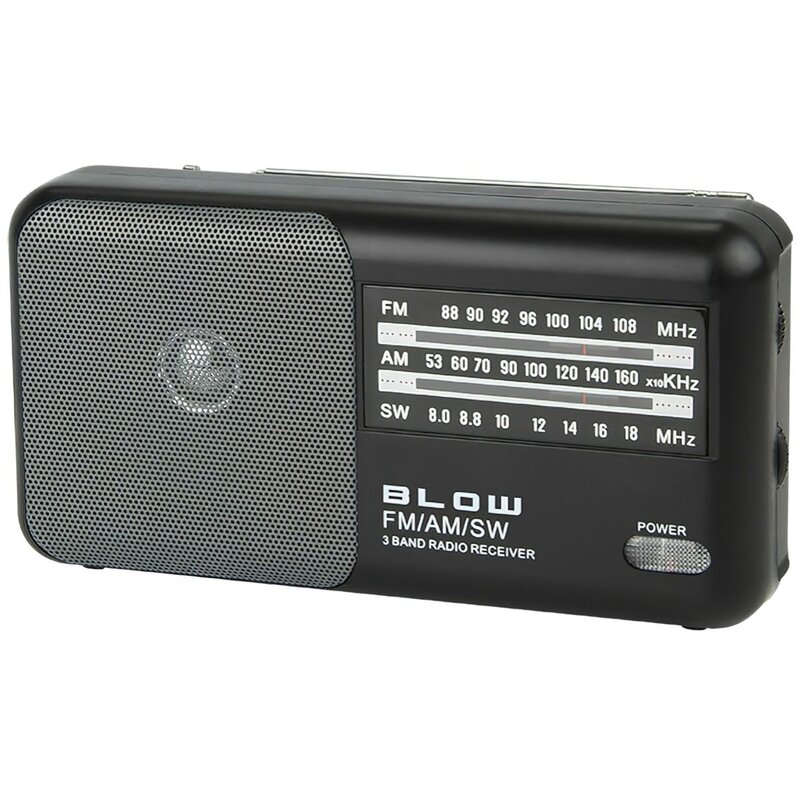 Radio BLOW RA4 Analogowe Przenośne Czarny
