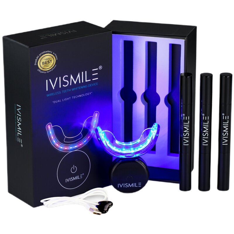 Urządzenie do wybielania zębów IVISMILE IVI-ZPEN-CZA