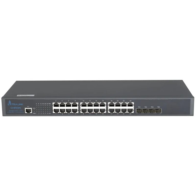 Switch EXTRALINK Chiron EX.19720 Gigabit Ethernet, 29 portów, Zarządzalny