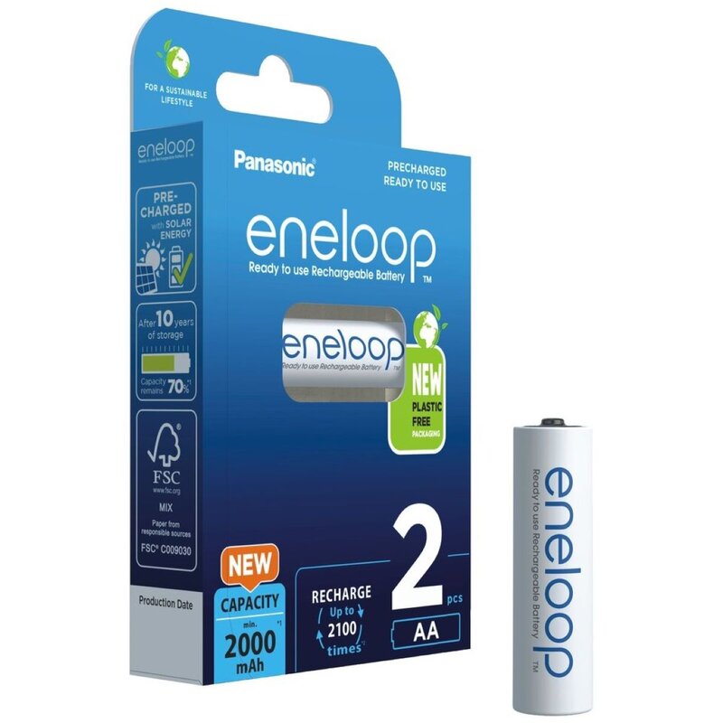 Panasonic Eneloop AA 2000mAh 2szt.