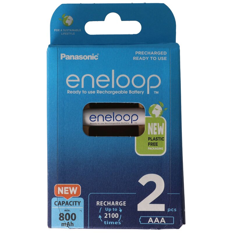 Akumulatorki AAA 800 mAh PANASONIC Eneloop (2 szt.)
