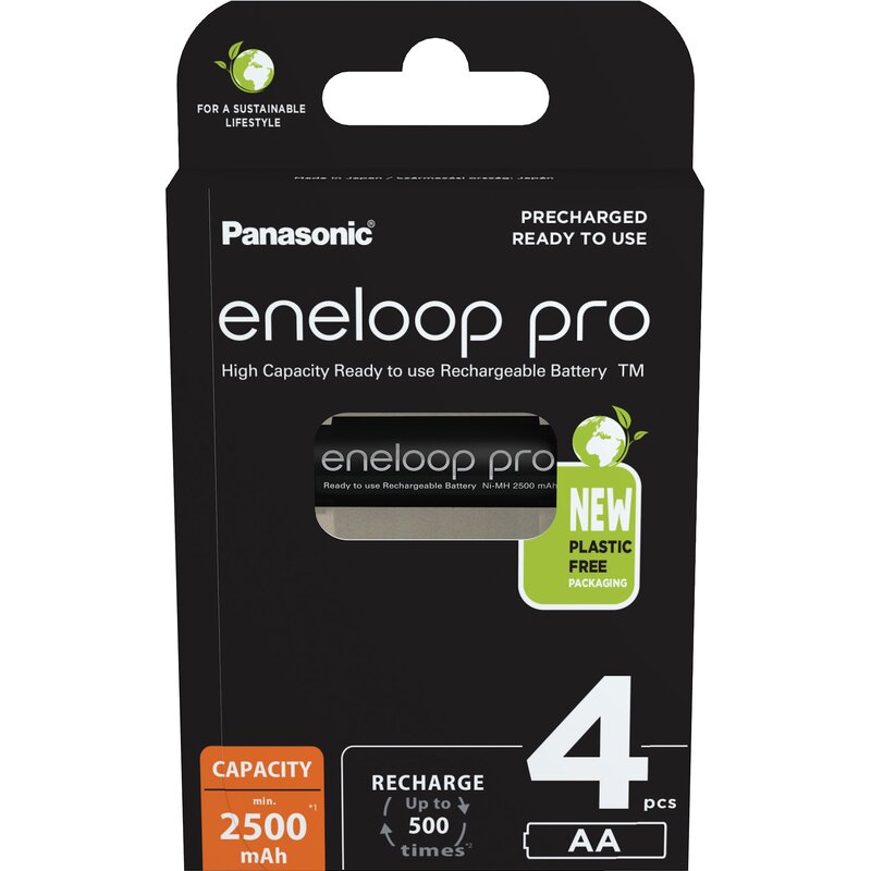 Panasonic Eneloop Pro AA 2500mAh 4szt.