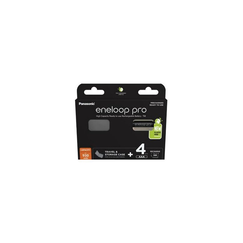 PANASONIC ENELOOP PRO AAA 930mAh 4 szt + box
