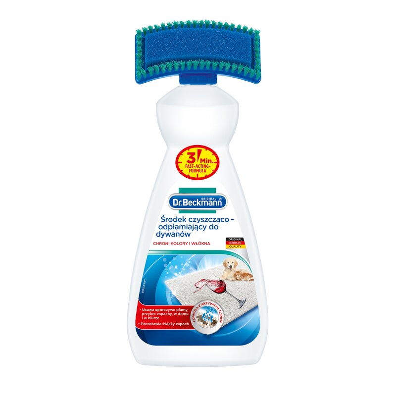 Dr. Beckmann do czyszczenia dywanów ze szczoteczką 650ml