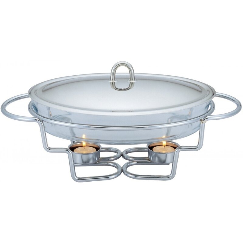 Naczynie żaroodporne KINGHOFF KH-1411 + Podgrzewacz