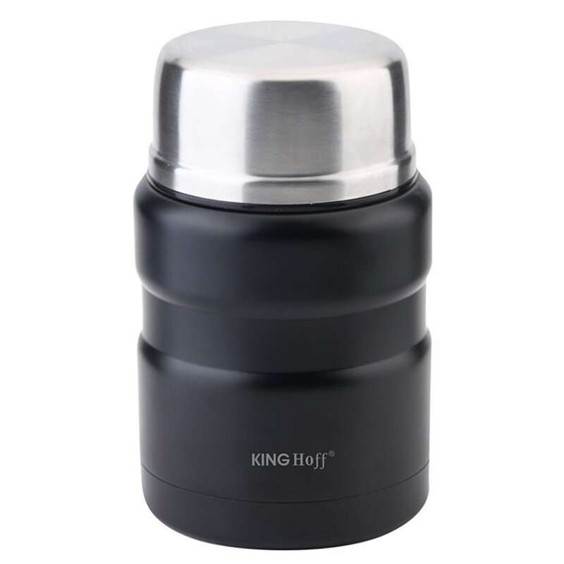 Termos na jedzenie KINGHOFF KH-1459 Czarny 500 ml