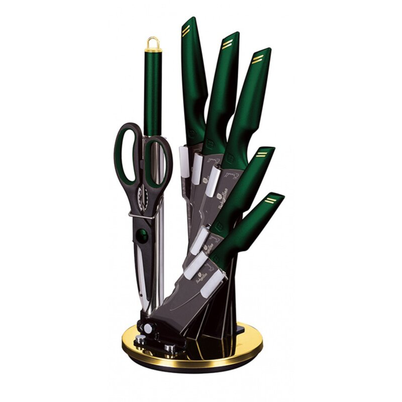 Zestaw noży BERLINGER HAUS Emerald Collection BH-2690 (9 elementów)