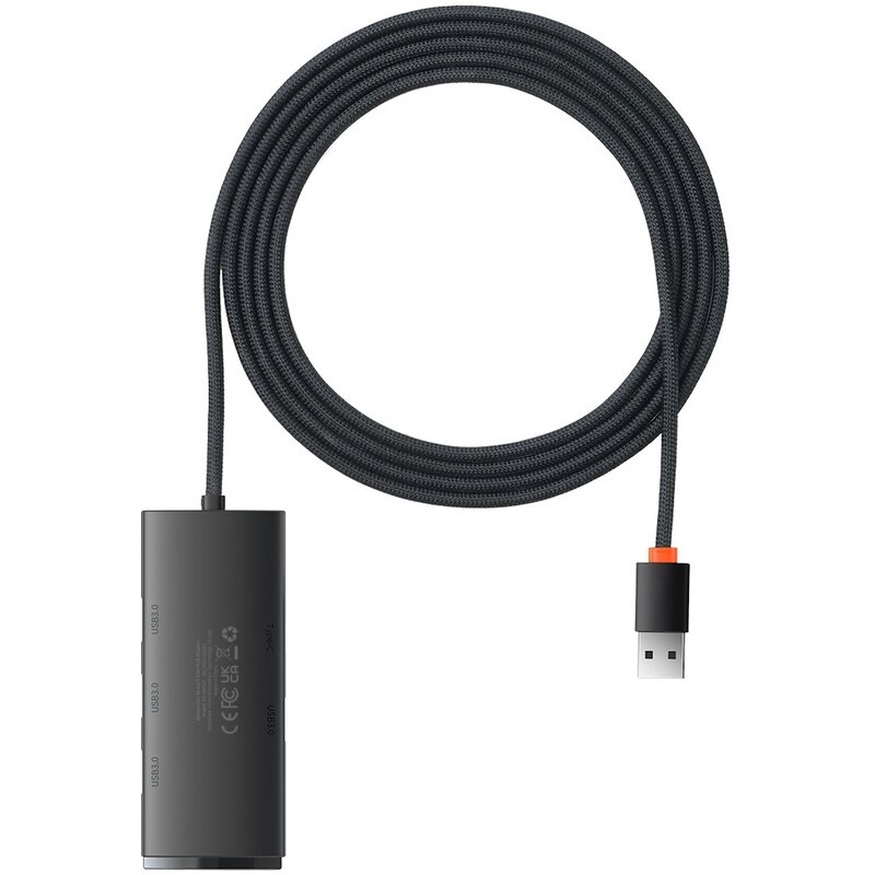 Hub BASEUS Lite Series WKQX030201 USB 3.2 Gen. 1, Pasywny