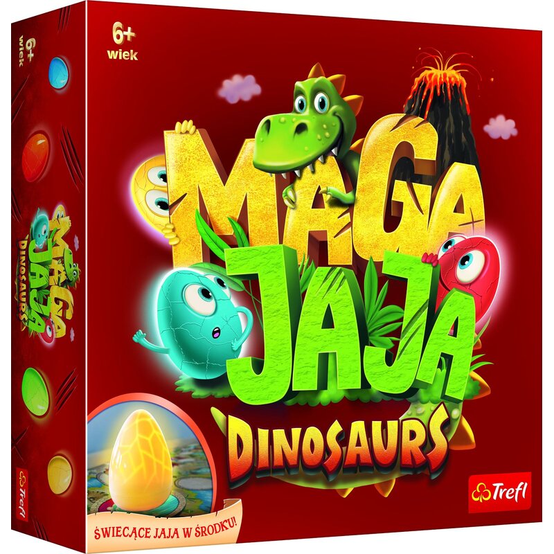 Gra planszowa TREFL Magajaja Dinosaurs 02281