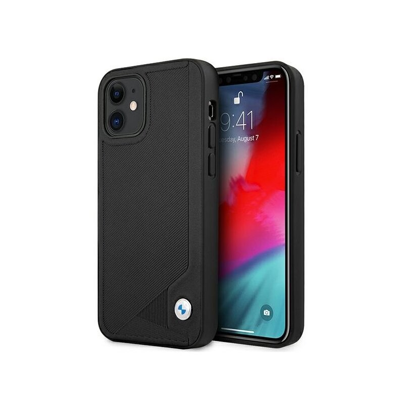 Etui BMW Deboss do Apple iPhone 12 mini Czarny